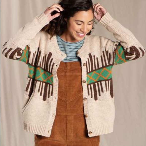 Toad & Co Nitsa II Cardigan in Chai - Picture 4 of 5